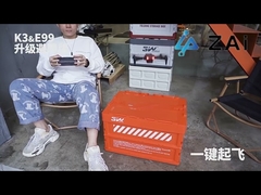 Светло-серый 2.4 ГГц беспилотный летательный аппарат с камерой и пультом дистанционного управления